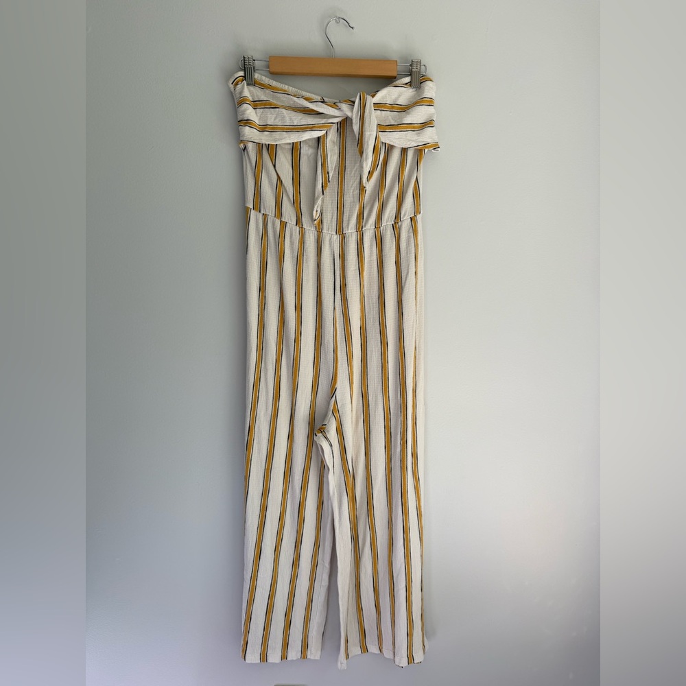 Love tree Striped Jumpsuit